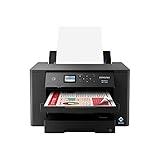Epson Workforce Pro WF-7310 Wireless Wide-Format Printer with Print up to 13" x 19", Auto 2-Sided Printing up to 11" x 17", 500-sheet Capacity, 2.4" Color Display, Smart Panel App, Medium,Black
