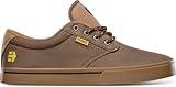 Etnies Jameson 2 Eco Sustainable Skate Style, Reinforced Cupsole, Cushioned Feel, Everyday Sneakers, Vegan Brown/Brown