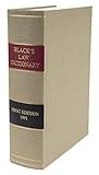 Black's Law Dictionary, 1st Edition