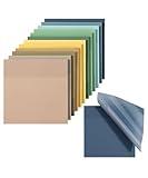 Mr. Pen- Transparent Sticky Notes, 3”x3”, Coastal Calm, 12 Pads, 600 Sheets, See Through Sticky Notes, Bulk Sticky Notes Transparent, Translucent Sticky Notes, Clear Transparent Sticky Notes Clear