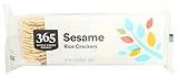 365 by Whole Foods Market, Sesame Rice Crackers, 3.57 Ounce