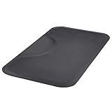 Amazon Basics Rectangular Salon & Barber Shop Chair Anti-Fatigue Floor Mat, 1/2 inch Thick, 3ft x 5ft x 5/8 inch, Black