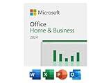 Microsoft Office Home & Business 2024 | One time purchase, 1 Device | Windows 10/11, Mac - Key Card