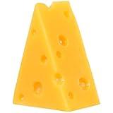 ULTECHNOVO Artificial Cheese Realistic Triangle Cheese Fake Cake Slice Model Simulation Dessert Photo Prop for Home Store Display