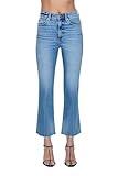 Pistola Denim Women's Lennon High-Rise Cropped Boot Cut Jeans (Rhythm Vintage, 31)