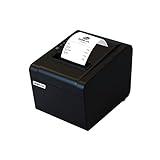 Rongta POS Printer, 80mm USB Thermal Receipt Printer, Restaurant Kitchen Printer with Auto Cutter Support Cash Drawer,USB Serial Ethernet Interface for Windows/Mac/Linux,Do Not Square (RP326)