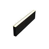 LUMENGY Paver Light Slim 0.5x8 Inch (0.55 x 7.87 inches) 2700K Warm White Glare-Free Steel Brick Lighting for Pavers, Walls, Driveway & Pathway Borders, Waterproof, Drive-Over Rated - 12V AC/DC