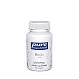 Pure Encapsulations Biotin 8 mg - B Vitamin Supplement to Aid Stress Relief, Hair, Skin & Nail Strengthening, Metabolism, Carbohydrate Support & Nervous System* - with Premium Biotin - 120 Capsules