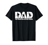 Dad The Viking The Myth The Legend Norse Viking Dad T-Shirt