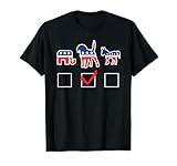 I'm voting puppy party funny dog person political t-shirt T-Shirt