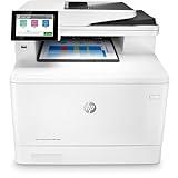 HP Color LaserJet Enterprise M480f Multifunction Duplex Printer, Print, scan, copy, Fast speeds, Easy setup, Advanced security, Best for small teams, Ethernet/USB only (3QA55A)