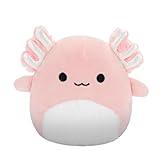 Squishmallows Original 5-Inch Archie Pink Axolotl with White Fuzzy Belly - Official Jazwares Plush (Little)