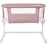 Baby Delight Beside Me Dreamer Bassinet | Bedside Sleeper & Baby Bassinet | 6-Position Height Adjustment | 100% GOTS Certified Organic Cotton Fabric | Organic Rose