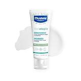 Mustela Stelatopia Eczema-Prone Skin Emollient Baby Face Cream - Face Moisturizer with Natural Avocado & Sunflower Oil - Fragrance-Free - 1.35 Fl Oz (Pack of 1)