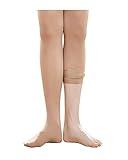 Stelle Girls Women Ballet Dance Convertible Tights Ultra Soft Pro Transition Tights (TN, S/M)