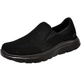 Skechers Men's Flex Advantage Slip Resistant Sr Mcallen Slip on Work Shoe, Black, 8