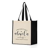 Grandma Gifts Abuela Gifts Waterproof Tote Bag Humor Reusable Grocery Bags Beach Bag Handbags Grandma Birthday Gift Christmas Mothers Day Appreciation Grandmothers Day Gift for Women Mimi
