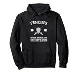 Other Sports Are Pointless Funny Fencing Hoodie Sweatshirt Pullover Hoodie