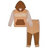 Champion Boys Hoodie and Jogger Set for Kids 2 Piece Athletic Sweatsuit Sets
