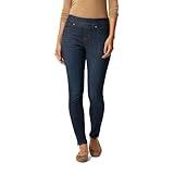 Levi Strauss Signature Gold Women's Totally Shaping Pull-on Skinny Jeans (Available Size), Blue Rhythm, 16 Plus Medium