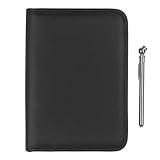 Samsill Car Registration and Insurance Holder, Owner's Maunal Glove Box Organizer, 7.25 x 10 inches, Car Document Holder, Black