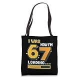 I Was 6 Now I’m 7 Gamer Meme Shirt Gen Z Alpha Pixel Video Tote Bag