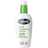 Cetaphil Daily Hydrating Lotion for Face, With Hyaluronic Acid, 3 fl oz, Lasting 24 Hour Hydration, for Combination Skin, No Added Fragrance, Non-Comedogenic