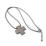 AHNHUDNGHI New For Arrival Anime Eva Katsuragi Misato Amulet Cross Rope Chain Pendant Necklace Lance Of Longinus Spear Of Cassius Weapon Keychain Gift With For You Accessories Creative Gift