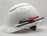 Hard Hat Clip Collection - Marker & Carpenter's Pencil - Black