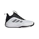 adidas Men's Own The Game 3.0 Basketball Sneaker, White/Black/Black, 11.5