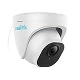 REOLINK Security Camera Outdoor, IP PoE Dome Surveillance Camera, Smart Human/Vehicle Detection, Work with Smart Home, 100ft 5MP HD IR Night Vision, Up to 256GB microSD Card, RLC-520A