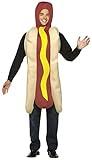 Rasta Imposta Lightweight Hot Dog Costume, Multi-Colored, One Size