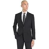 Calvin Klein Slim Fit Suit Separate Jacket, Charcoal, 44 Regular