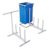 SWIMLINE HYDROTOOLS Pool Side Organizer Towel Rack With Removable Mesh Hamper For Outdoors & Indoors Pool Patio Bathroom Poolside Accessory Holder Bar Drying Stand