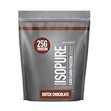 Isopure Dutch Chocolate Whey Isolate Protein Powder with Vitamin C & Zinc for Immune Support, 25g Protein, Low Carb & Keto Friendly, 14 Servings, 1 Pound (Packaging May Vary)