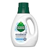 Seventh Generation Concentrated Laundry Detergent Liquid Free & Clear Fragrance Free 40 oz