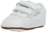 Reebok Baby Club C Crib Sneaker, White/White/White, 2 US Unisex Infant