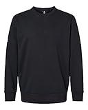 adidas Golf Men's Golf Crew Neck Sweatshirt, Black, Medium