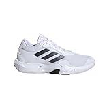 adidas Women's Amplimove Training Sneaker, White/Black/Grey, 8