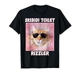 Skibidi Toilet Rizzler Meme Funny Memes Internet Memes GenZ T-Shirt