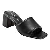 Marc Fisher LTD Women's NOMBRA Heeled Sandal, Black 001, 8