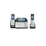 VTech DS6151-2 2 Handset 2-Line Cordless Phone System for Home or Small Business with Digital Answering System & Mailbox on each line, Silver