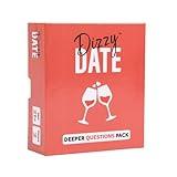 Dizzy Date: The 2nd Date - Deeper Questions Expansion Pack. The Card Game for Date Night. Perfect Valentine's Day Gift!