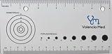 Valencia Med Medimeter Clear Medical Ruler