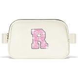 Uygafly Teacher Appreciation Gifts, End of Year & Thank You Gifts Ideas | Cream Initial R Crossbody Bag