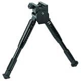 Caldwell Bipod 7.5" - 10" with Adjustable Legs and Slim Folding Design for Easy Transport, Rifle Stability, and Target Shooting