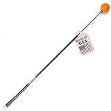 Orange Whip Golf Swing Trainer Aid, Patented Counterbalanced Golf Swing Aid, Made in The USA, 47"