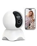 YYSY Security Indoor Camera, 1080P HD Dog Camera & Baby Monitor, 5/2.4GHz with Motion Detection，SD & Cloud Storage，Night Vision Pet & Baby Camera，Home Camera with Two Way Audio, Privacy Mode