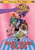 Nana Puddin' Sad Mad Glad Christian DVD-Bible Stories-Short Stories for Kids- Bible Songs-Moral Stories for Kids-Children Movie DVD-DVDs for Kids-Kids' Movies-Music Video for Kids-Circus-Clowns-Party Circus-Juggler-Smile-Funny Animals