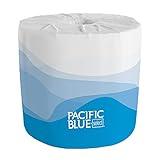 PACIFIC BLUE SELECT® STANDARD ROLL EMBOSSED 2-PLY TOILET PAPER BY GP PRO (GEORGIA-PACIFIC), 80 ROLLS PER CASE